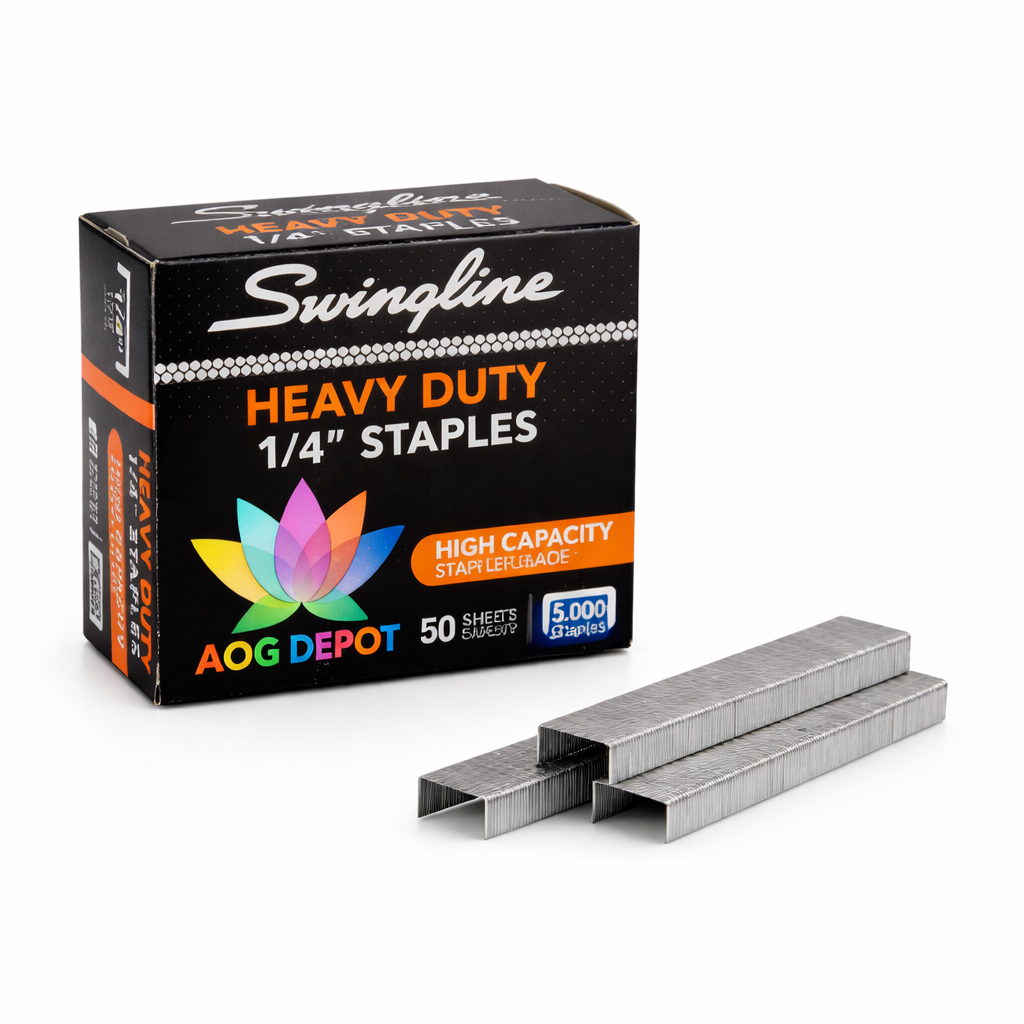 1/4" Staples - 5,000 Count