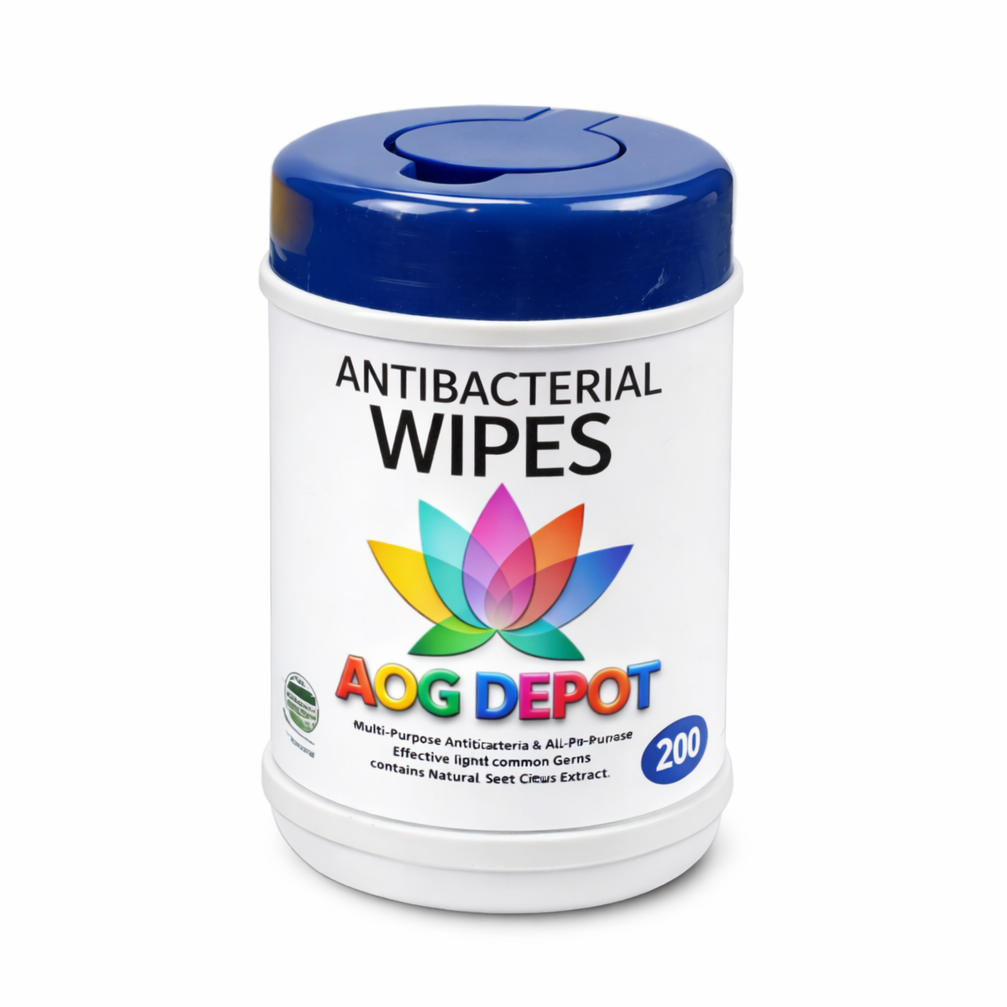 Antibacterial Wipes (16 bottles)
